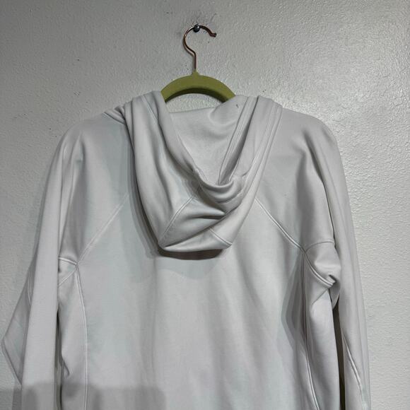 Athleta Bright White Unstoppable Full Zip Jacket Sz L - Picture 9 of 13